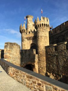 The castle in Ponferrado